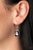 Paparazzi "Deep Freeze Diva" Purple Necklace & Earring Set Paparazzi Jewelry
