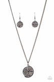 Paparazzi "My Moon and Stars" Multi Oil Spill Necklace & Earring Set Paparazzi Jewelry