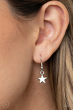 Paparazzi "Starry Skies" Silver Choker Necklace & Earring Set Paparazzi Jewelry