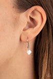 Paparazzi "Be Heard" Silver Lanyard Necklace & Earring Set Paparazzi Jewelry