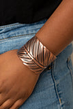 Paparazzi "Where Theres a Quill Theres a Way" Copper Bracelet Paparazzi Jewelry