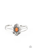 Paparazzi "Sahara Solstice" Orange Bracelet Paparazzi Jewelry