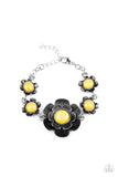 Paparazzi "Badlands Blossom" Yellow Bracelet Paparazzi Jewelry