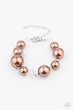 Paparazzi "Glamour Gamble" Brown Bracelet Paparazzi Jewelry