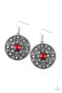 Paparazzi "GLOW Your True Colors" Red Earrings Paparazzi Jewelry