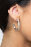Paparazzi "Trail Of Twinkle" White Earrings Paparazzi Jewelry