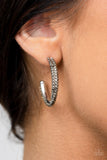 Paparazzi "Trail Of Twinkle" Silver Earrings Paparazzi Jewelry
