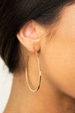 Paparazzi "Cool Curves" Gold Earrings Paparazzi Jewelry