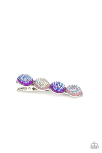 Paparazzi VINTAGE VAULT "When GLEAMS Come True" Purple Hair Clip Paparazzi Jewelry