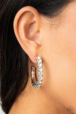 Paparazzi "CLASSY is in Session" White Earrings Paparazzi Jewelry