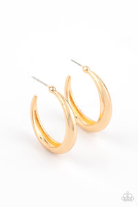 Paparazzi "Lay It On Thick" Gold Earrings Paparazzi Jewelry