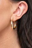 Paparazzi "Lay It On Thick" Gold Earrings Paparazzi Jewelry