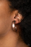 Paparazzi "Burnished Benevolence" Copper Earrings Paparazzi Jewelry