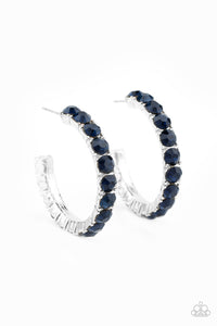 Paparazzi "CLASSY is in Session" EXCLUSIVE Blue Earrings Paparazzi Jewelry