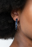 Paparazzi "CLASSY is in Session" EXCLUSIVE Blue Earrings Paparazzi Jewelry