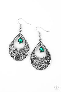 Paparazzi "Garden Magic" Green Earrings Paparazzi Jewelry