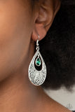 Paparazzi "Garden Magic" Green Earrings Paparazzi Jewelry