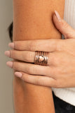 Paparazzi "Dont Lose Heart" Copper Ring Paparazzi Jewelry