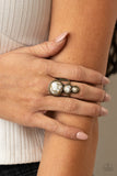 Paparazzi "Marbled Magnificence" Brass Ring Paparazzi Jewelry