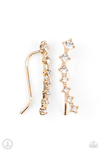 Paparazzi "New Age Nebula" Gold Earrings Paparazzi Jewelry