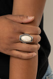 Paparazzi "Desert Healer" White Ring Paparazzi Jewelry