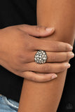 Paparazzi "Here Comes the Boom!" Black Ring Paparazzi Jewelry