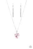 Paparazzi "Love Hurts" Pink Necklace & Earring Set Paparazzi Jewelry