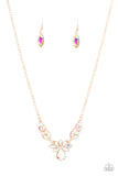 Paparazzi "I Need Some HEIR" Multi Necklace & Earring Set Paparazzi Jewelry