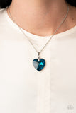 Paparazzi "Love Hurts" Blue Necklace & Earring Set Paparazzi Jewelry