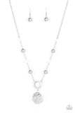 Paparazzi "Sea The Sights" White Necklace & Earring Set Paparazzi Jewelry