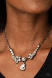 Paparazzi "Unrivaled Sparkle" Black Necklace & Earring Set Paparazzi Jewelry