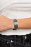 Paparazzi "Off The Cuff Couture" Silver Bracelet Paparazzi Jewelry