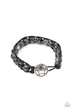 Paparazzi "Homespun Stones" Black Bracelet Paparazzi Jewelry