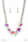 Paparazzi "All The Worlds My Stage" Multi 153XX Necklace & Earring Set Paparazzi Jewelry