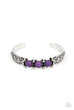 Paparazzi "Mojave Glyphs" Purple Cuff Bracelet Paparazzi Jewelry