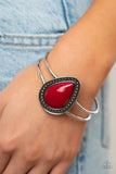 Paparazzi "Over The Top Pop" Red Bracelet Paparazzi Jewelry