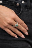 Paparazzi "I Said Yes" Green Ring Paparazzi Jewelry