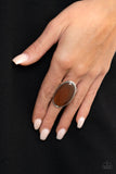 Paparazzi "Mystic Moon" Brown Ring Paparazzi Jewelry