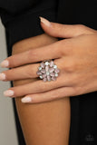 Paparazzi "Hopes and Gleams!" Pink Ring Paparazzi Jewelry