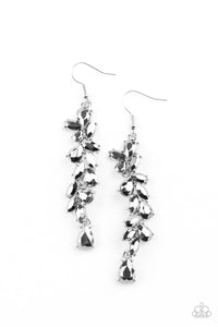 Paparazzi "Unlimited Luster" Silver Earrings Paparazzi Jewelry