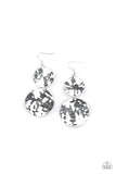 Paparazzi "HARDWARE Headed" Silver Earrings Paparazzi Jewelry