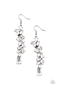 Paparazzi "Unlimited Luster" Black Earrings Paparazzi Jewelry