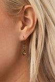 Paparazzi "Total Head Turner" Brass Necklace & Earring Set Paparazzi Jewelry
