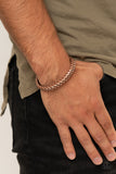Paparazzi "Tough As Nails" Copper Mens Bracelet Unisex Paparazzi Jewelry