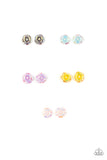 Girl's Starlet Shimmer 10 for $10 317XX Multi Oil Spill Flower Earrings Paparazzi Jewelry