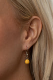 Paparazzi "Adobe Adornment" Yellow Necklace & Earring Set Paparazzi Jewelry