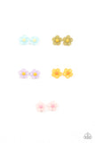 Girl's Starlet Shimmer 10 for $10 319XX Multi Flowers Post Earrings Paparazzi Jewelry