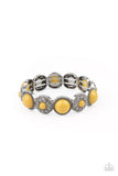 Paparazzi "Garden Flair" Yellow Bracelet Paparazzi Jewelry