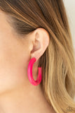 Paparazzi "Woodsy Wonder" Pink Earrings Paparazzi Jewelry