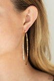 Paparazzi "Pump Up The Volume" Gold Earrings Paparazzi Jewelry